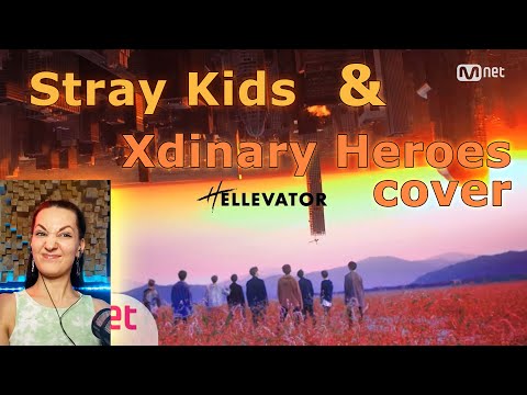 Видео: Оригинал или кавер?🤔 || Stray Kids - Hellevator + Xdinary Heroes cover Reaction