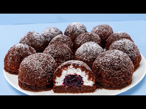 Видео: Десерт, от которого я не могу нарадоваться! Тортик, который тает во рту!