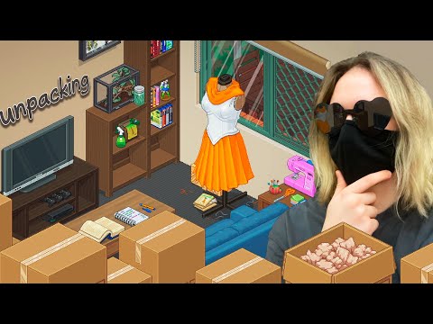 Видео: ОПЯТЬ ПЕРЕЕЗЖАЮ! ОТКУДА СТОЛЬКО ВЕЩЕЙ? Unpacking 2