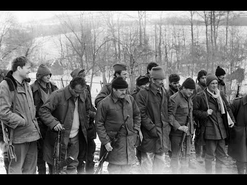 Видео: Један вод из Бирчанске пјешадијске бригаде 28. 12. 1992.