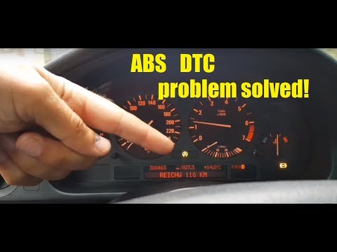 Видео: Проблема с индикаторами ABS и DSC на BMW E39 решена! (Как это исправить)