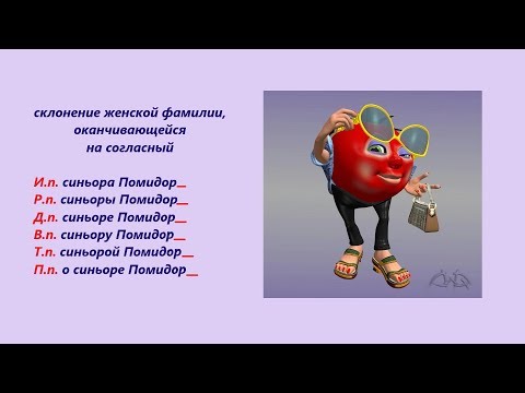 Видео: русские фамилии