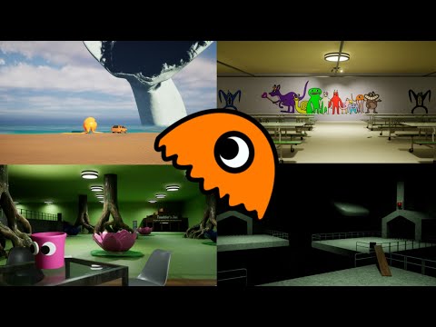 Видео: Garden of banban 3 (android) прохождение без комментариев.