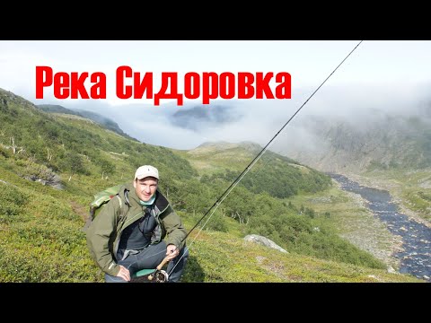 Видео: Рыбалка на кольском. Река Сидоровка.