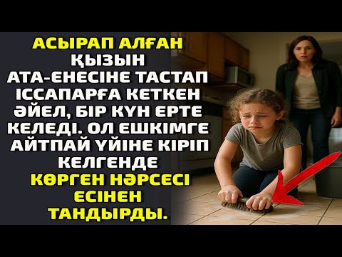 Видео: АСЫРАП АЛҒАН ҚЫЗЫН АТА-ЕНЕСІНЕ ТАСТАП ІССАПАРҒА КЕТКЕН ӘЙЕЛ БІР КҮН ЕРТЕ КЕЛЕДІ ОЛ ЕШКІМГЕ АЙТПАЙ