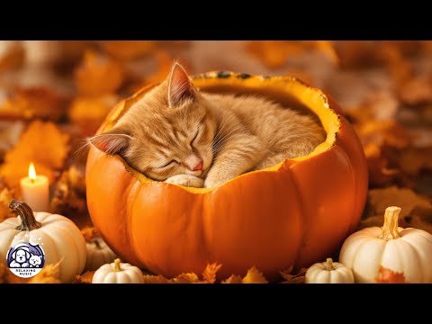 Видео: Успокаивающая музыка для кошек, способствующая глубокому сну — расслабляющие мелодии для беспокой...