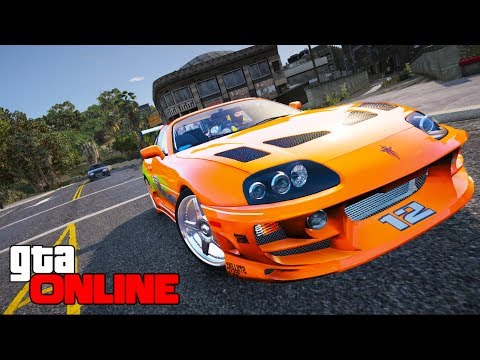 Видео: SUPRA ПРОТИВ HONDA CIVIC ИЗ ФОРСАЖА! ПОЛИЦЕЙСКАЯ ПОГОНЯ В ГТА 5 ОНЛАЙН!