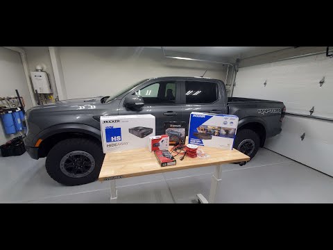 Видео: Установка активного сабвуфера Ranger Raptor Kicker Hideaway 2025 года