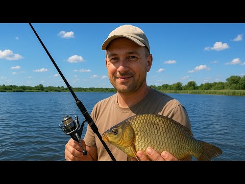 Видео: Ловля карасей на червя на Озере