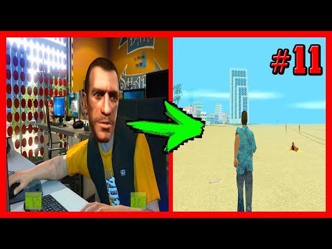 Видео: НИКО БЕЛЛИК ИГРАЕТ В GTA VICE CITY | GTA 4 Скоростное Прохождение (SPEED RUN) #11