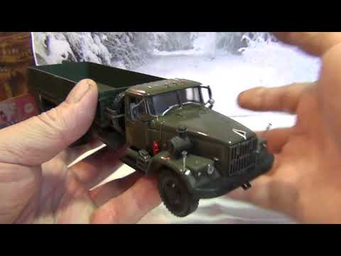 Видео: Краз 257 с кабиной урал