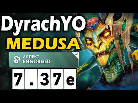 Видео: Дурачье на Медузе, ВОТ ПОЧЕМУ ОН ИМБА! - Dyrachyo Medusa 7.37 ДОТА 2