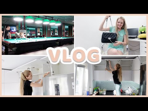 Видео: 🧼 УБОРКА НА КУХНЕ 👜 НОВАЯ СУМКА ❄️ ПЕРВЫЙ СНЕГ 🎱 БИЛЬЯРД