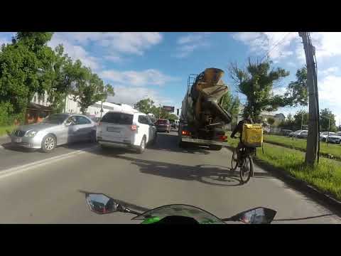 Видео: Kawasaki Ninja 300 покатушка