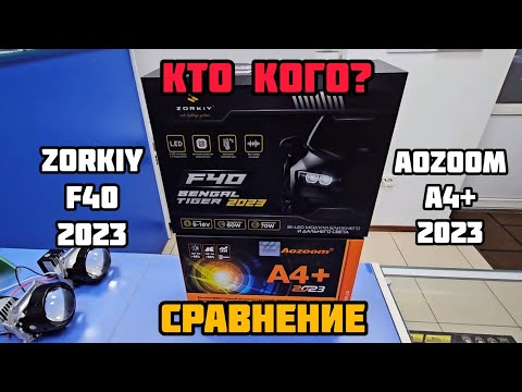 Видео: Они так похожи, но такие разные‼️Сравнение ZORKiY F40 5500K и Aozoom A4+ 5500K | тест 2023