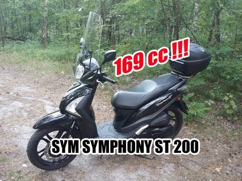 Видео: SYM Symphony ST 200, Мнение владельца, обзор после 6500 км. Review