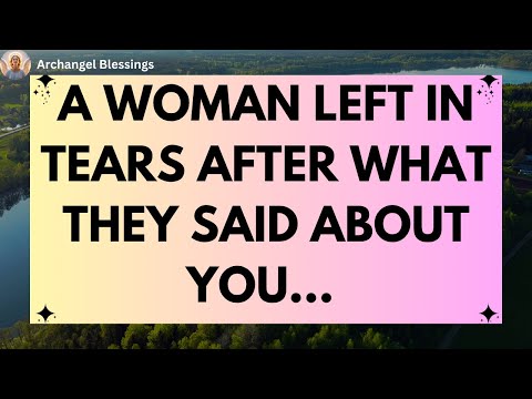 Видео: Женщина ушла в слезах после того, что они о вас сказали... это сообщение дошло до вас не просто так.