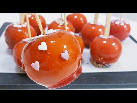 Видео: Яблоки в карамели,Candy apples
#Olma_qand #Shirin_dunyo