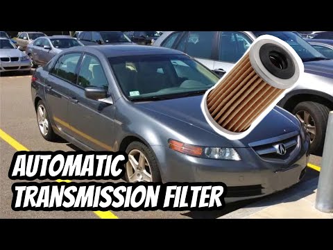 Видео: Замена фильтра трансмиссии (Acura TL 04-06)