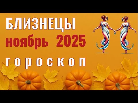 Видео: ✨️ БЛИЗНЕЦЫ  -  ГОРОСКОП НА НОЯБРЬ  2025  ✨️ Елена Зельмаер