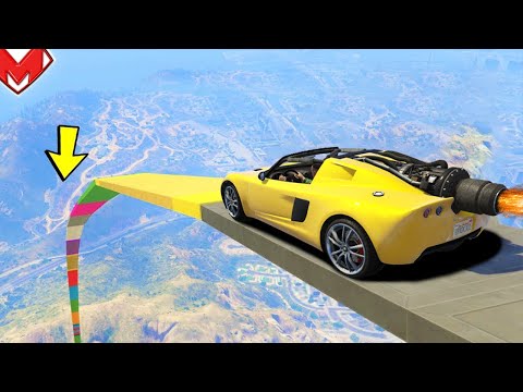 Видео: КРАСИВЫЙ ПАРКУР НА МАШИНЕ РАКЕТЕ В GTA 5 ONLINE! ГОНКИ НА МАШИНАХ В ГТА 5 ОНЛАЙН