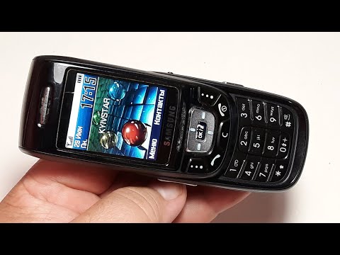 Видео: Редкая капсула времени Samsung D500 . Retro Telefon aus Deutschland. Для коллекции Ретро телефон