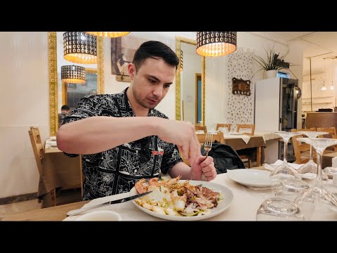 Видео: Рыбный Ресторан на Побережье Рима| Soul Kitchen ￼