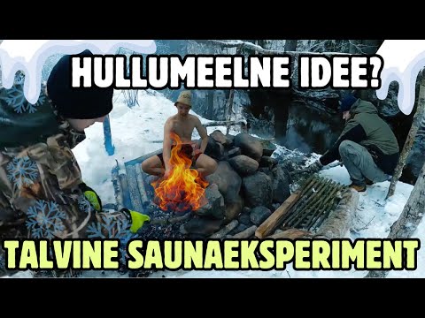 Видео: Мы построили ПРИМИТИВНУЮ БАНЮ в дикой зимней глуши! Это возможно?!