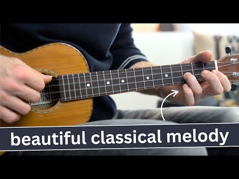 Видео: Красивая и простая классическая мелодия на тенор-укулеле