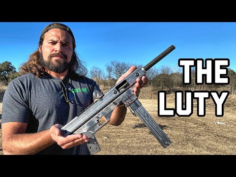 Видео: Легендарный пистолет-пулемет LUTY // Brandon Herrera на Русском Языке.