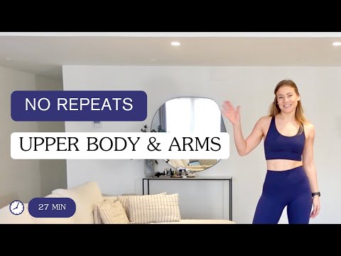 Видео: ДЕНЬ 3: ВЕРХНЯЯ ЧАСТЬ ТЕЛА И РУКИ 27-МИНУТНАЯ ТРЕНИРОВКА — БЕЗ ИНВЕНТАРЯ, БЕЗ ПОВТОРЕНИЙ