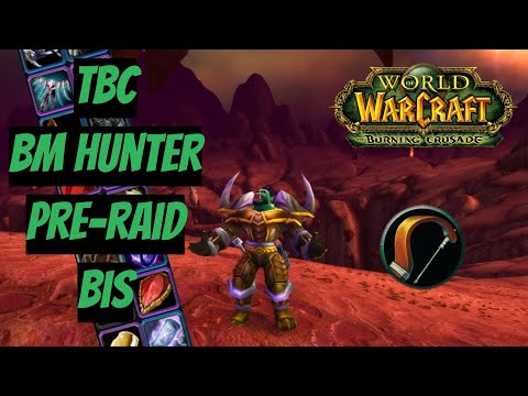 Видео: Топовый сет! Пре-рейд БИС БМ Охотник | BM Hunter Pre-raid BIS | WoW Burning Crusade (TBC)