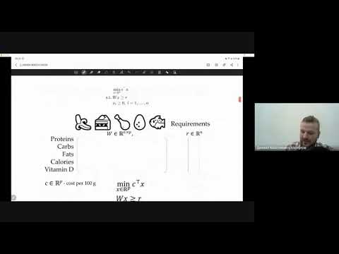 Видео: Методы Оптимизации. Семинар 21. Задача линейного программирования. Симплекс метод.