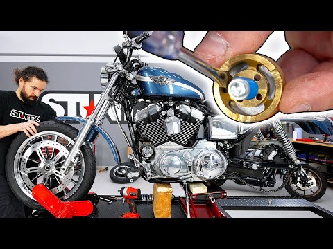 Видео: Прокачка Подвесок Harley Sportster