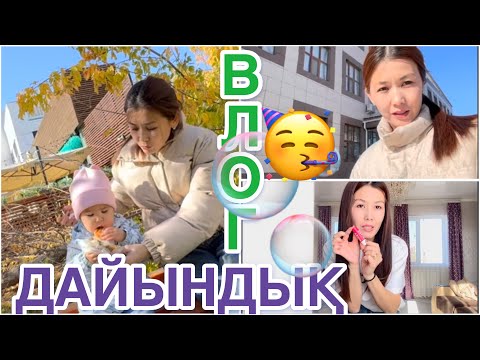 Видео: ВЛОГ🌸|  СКОРО ТУҒАН КҮНІМ🥳✨💐МИНИ ДАЙЫНДЫҚ🍂