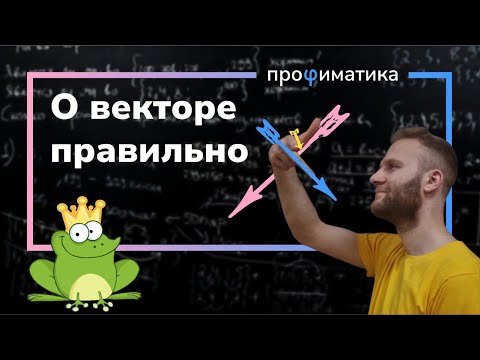 Видео: Вектора. Что нужно знать про вектор, когда идешь на первый курс.