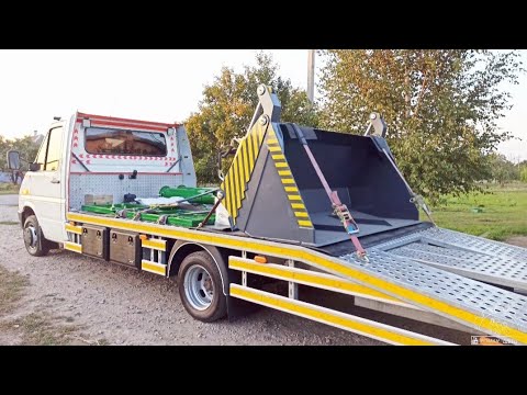 Видео: Завантажувач сівалок, протруйник, ковш ГАЛТЕХ