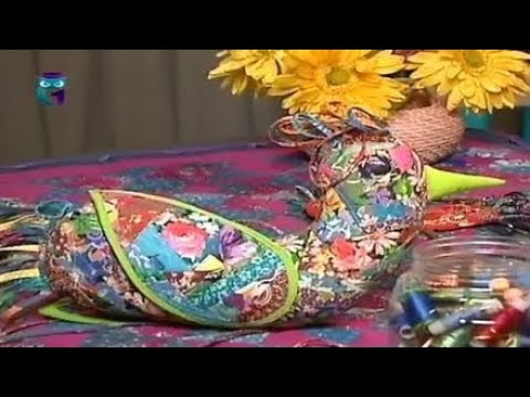 Видео: Лоскутное шитье. Шьем текстильную игрушку "Птица счастья". Мастер класс