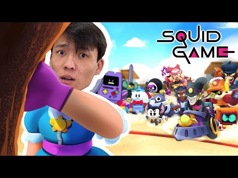 Видео: ИГРА в КАЛЬМАРА БРАВЛ СТАРСТА?!