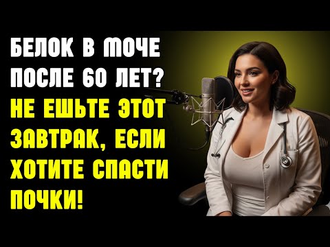 Видео: Белок в моче после 60 лет? Не ешьте этот завтрак, если хотите спасти почки! | Здоровье пожилых