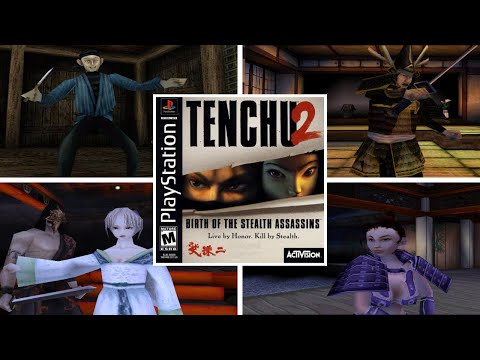 Видео: TENCHU 2: [Геймплей] Все боссы — Рикимару [Без урона]