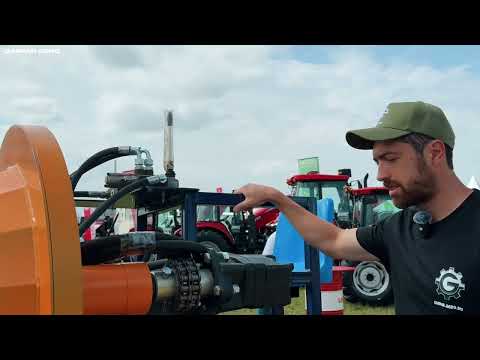 Видео: ПЛЕНКОСБОРЩИК | ОБЗОР | GASPAR AGRO СБОРЩИК КАПЕЛЬНОЙ ЛЕНТЫ