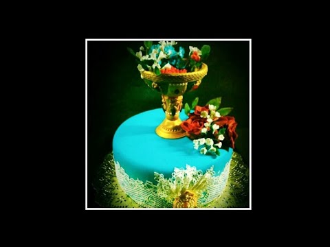 Видео: Чаша в стиле барокко для торта