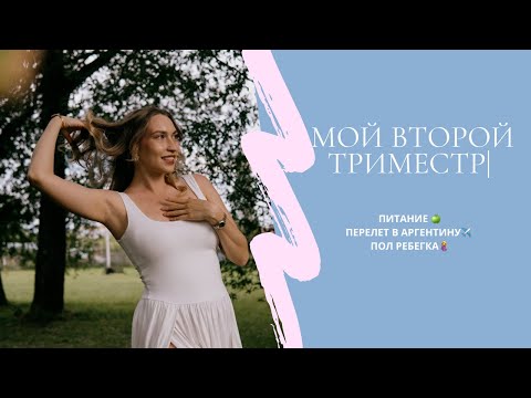 Видео: Мой второй триместр беременности | Питание, перелёт в Аргентину и пол малыша 🤰🇦🇷