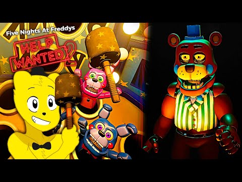 Видео: Куча Бон Бонов и Новый Аниматроник ✨ FNAF Help Wanted 2