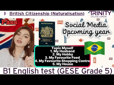 Видео: Тест по английскому языку B1 (GESE, 5 класс) | Британское гражданство SELT | Тринити-колледж Лонд...