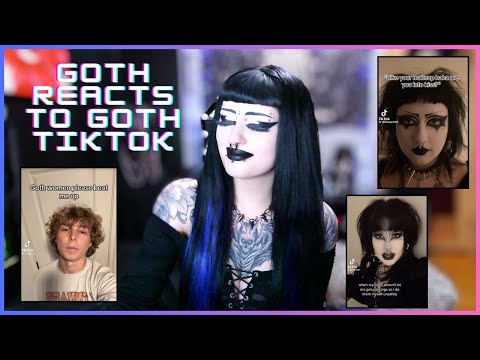 Видео: Эти TikTok выходят из-под контроля.. | Готическая реакция на готическую TikTok