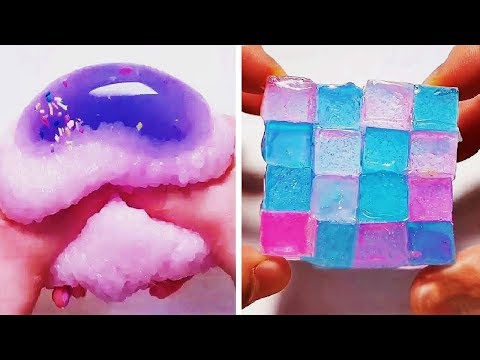 Видео: Удовлетворяющая слизь ASMR | Расслабляющее видео слизи # 405