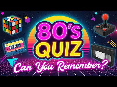 Видео: Самая крутая викторина 80-х | 5 увлекательных раундов для проверки вашей памяти!