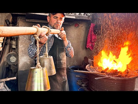 Видео: Как Раскалённый Красный Металл Становится Острым Ножом!